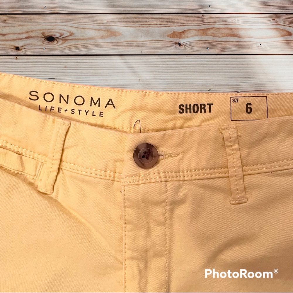 Sonoma flat front cotton shorts - Picture 3 of 3